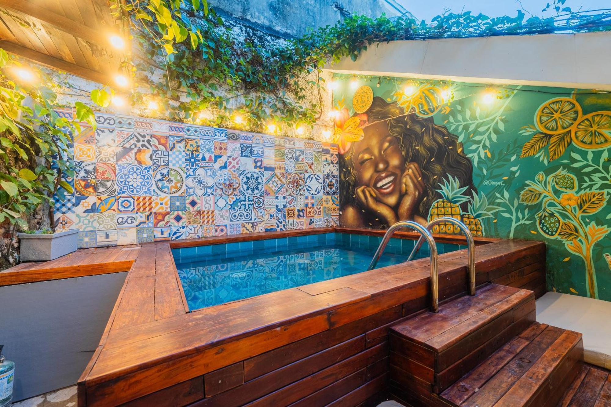 Casa Del Pozo Boutique House Vandrehjem Cartagena Eksteriør billede