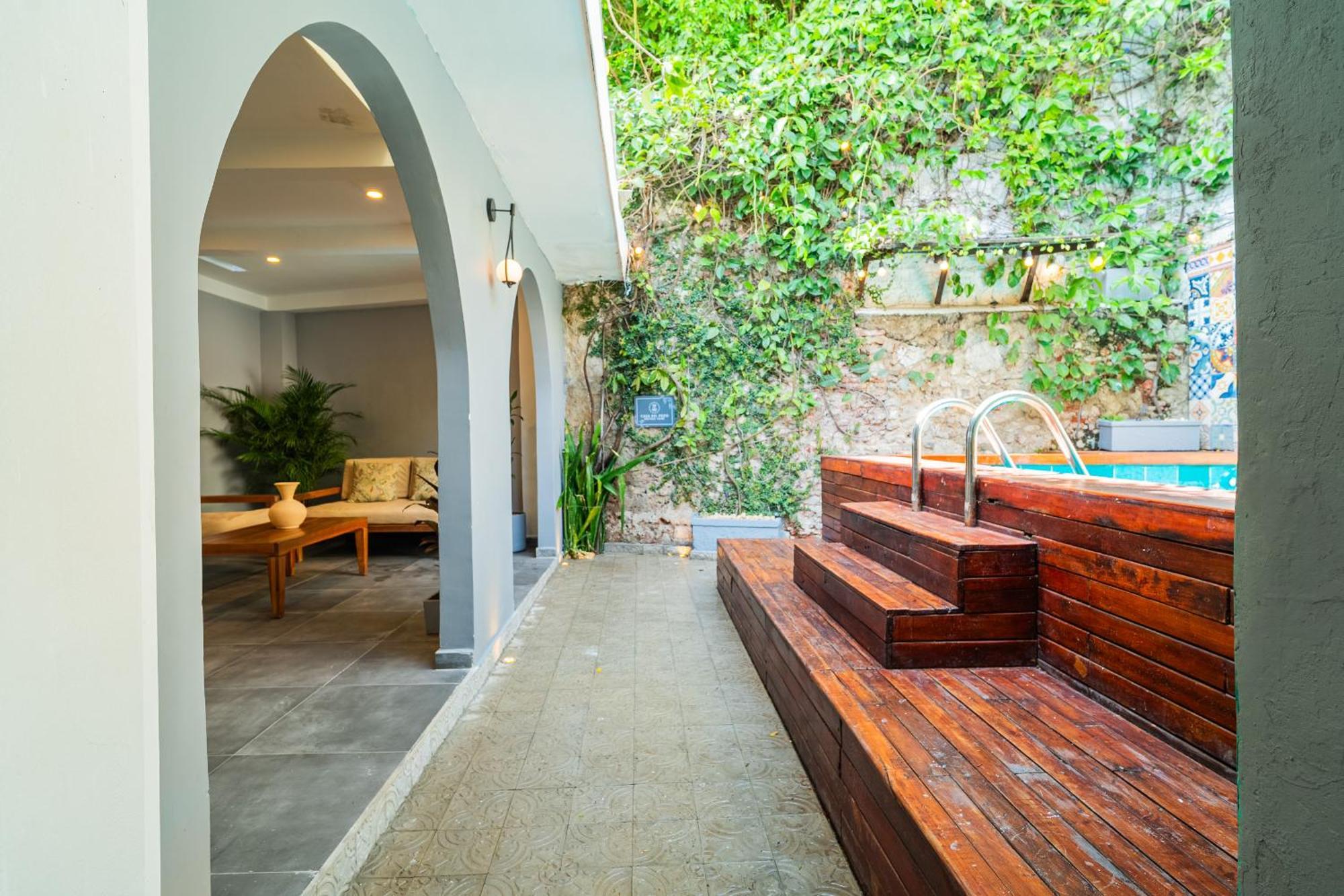Casa Del Pozo Boutique House Vandrehjem Cartagena Eksteriør billede
